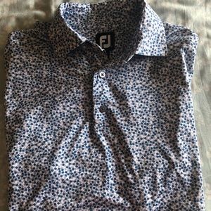 Men’s Size Medium FJ golf polo shirt dry fit